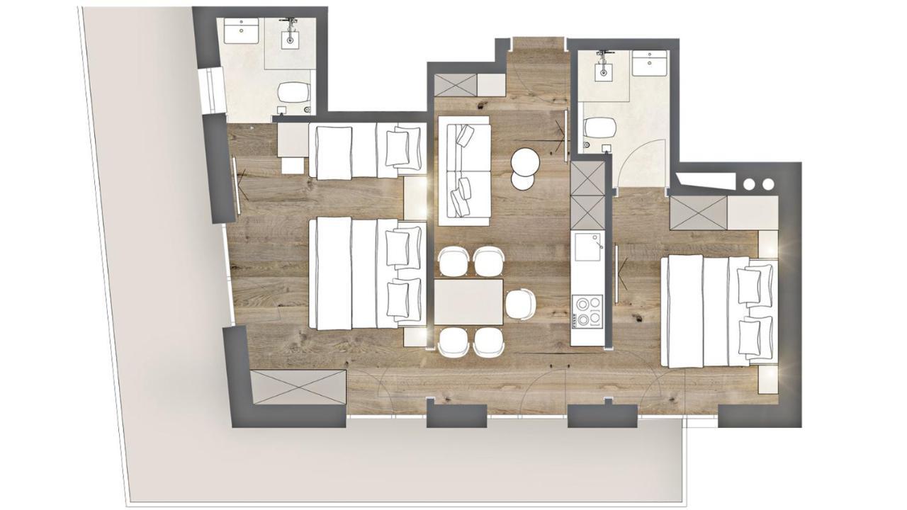 A4 Alma Alpin Appartments Ischgl Esterno foto
